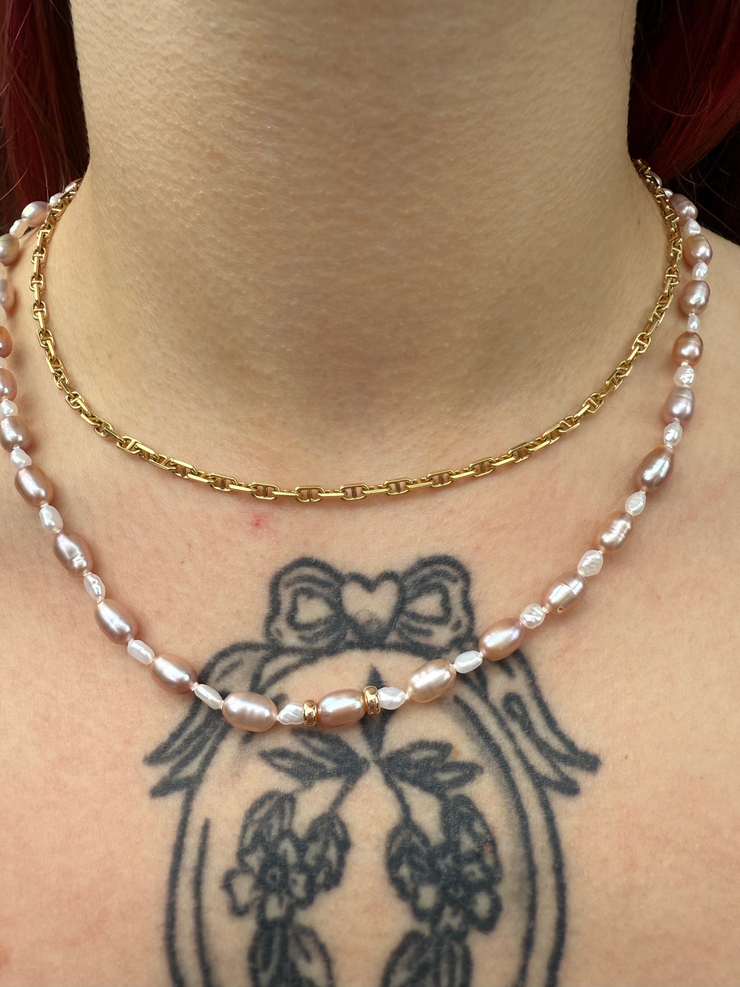 Pearl & Gold Strand