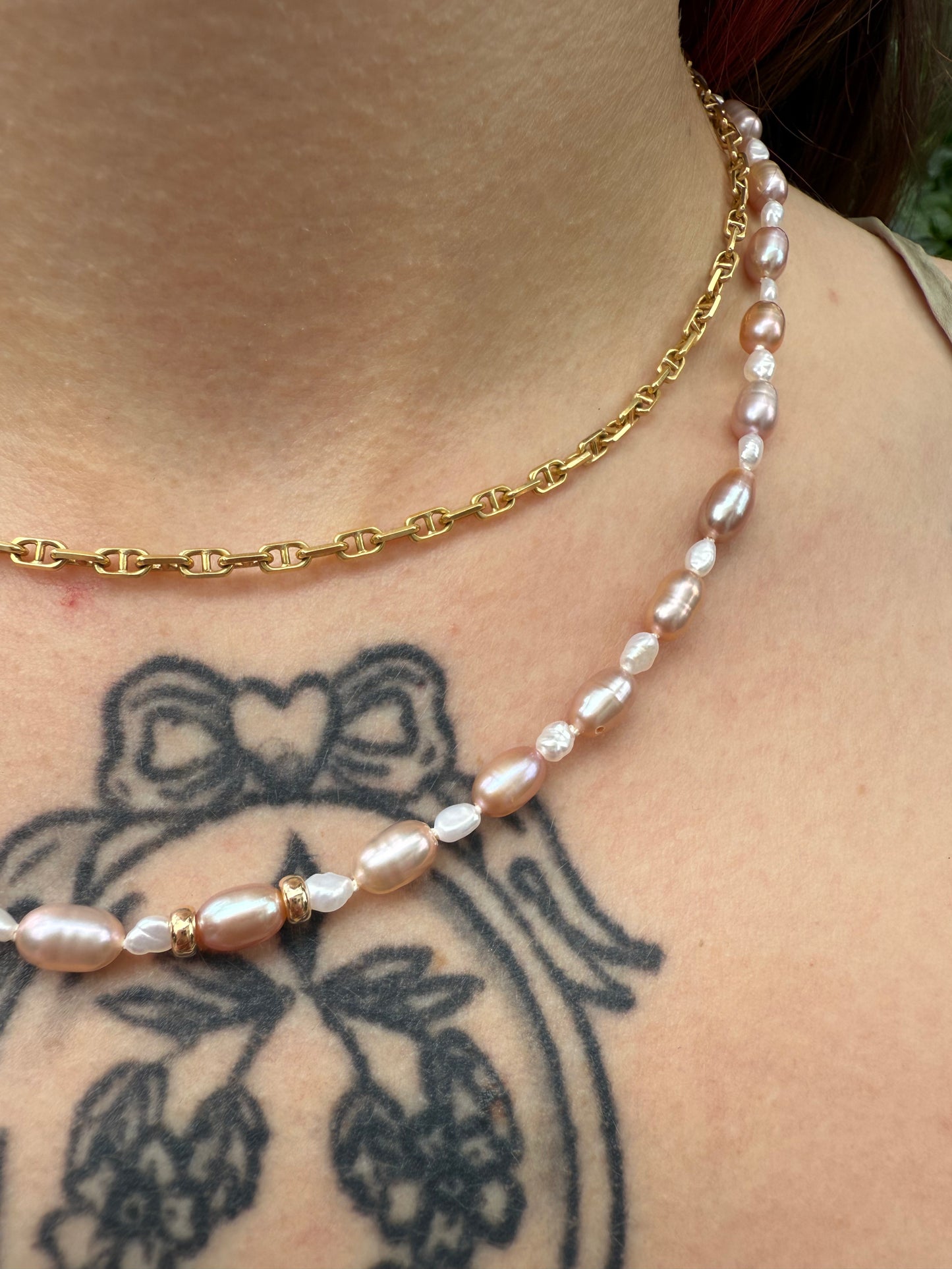 Pearl & Gold Strand