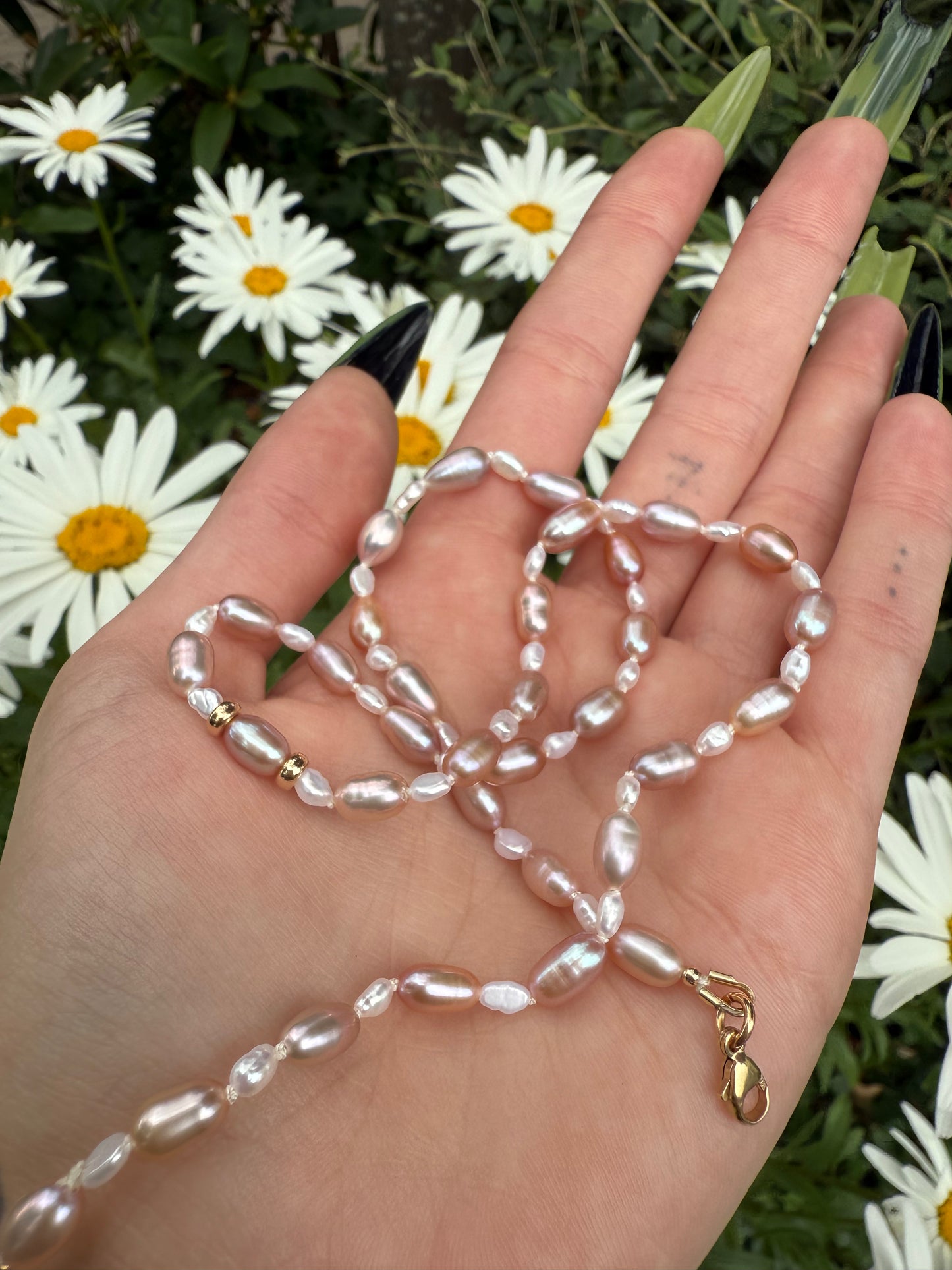 Pearl & Gold Strand