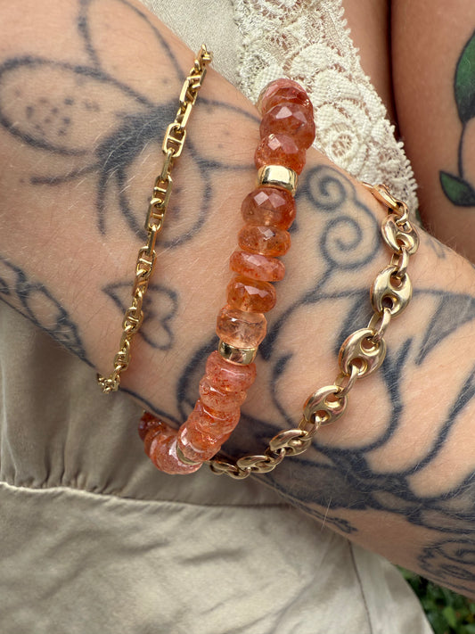 Sunstone Bracelet