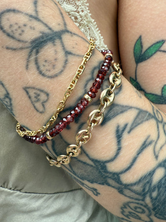 Garnet Bracelet